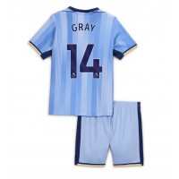 Tottenham Hotspur Archie Gray #14 Vieras Peliasu Lasten 2024-25 Lyhythihainen (+ Lyhyet housut)